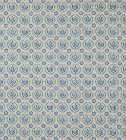 Kira Fabric by Jane Churchill Blue / Aqua