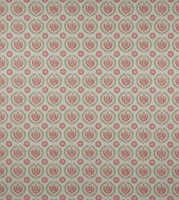 Kira Fabric by Jane Churchill Red / Green