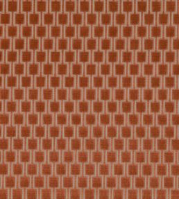 Bakerloo Fabric by Kirkby Design Burnt Orange