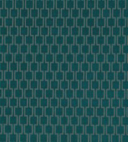 Bakerloo Fabric by Kirkby Design Teal