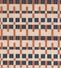 Northern Fabric by Kirkby Design Burnt Orange