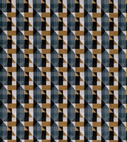 Piccadilly Fabric by Kirkby Design Petrol