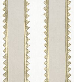 Kismet Stripe Fabric by Thibaut Camel