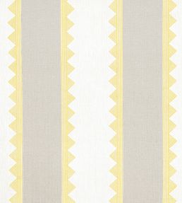 Kismet Stripe Fabric by Thibaut Yellow