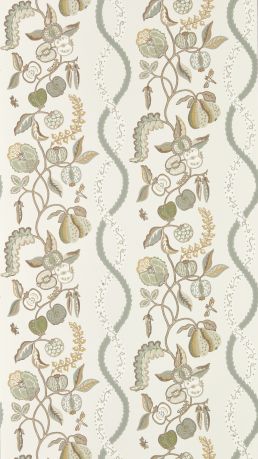 Kitchen Garden Wallpaper by Sanderson Gloucestershire Pear