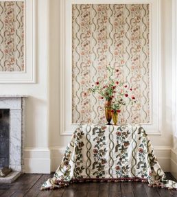Kitchen Garden Wallpaper by Sanderson Olive & Russet