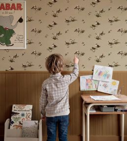 Kittens Wallpaper by Coordonne Jute