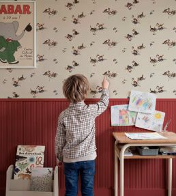 Kittens Wallpaper by Coordonne Natural