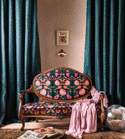 Kitty Wallpaper by Romo Pale Gold