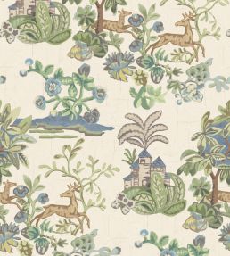 Knight's Tale Wallpaper by GP & J Baker Sage/Blue