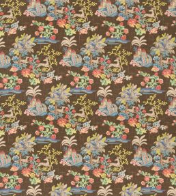 Knights Tale Fabric by GP & J Baker Cocoa