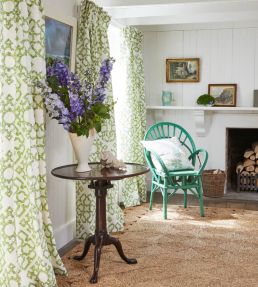 Knot Garden Fabric by Madeaux 01 Sky