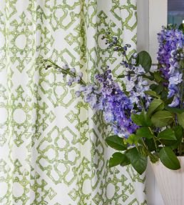 Knot Garden Fabric by Madeaux 01 Sky