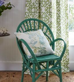 Knot Garden Fabric by Madeaux 01 Sky