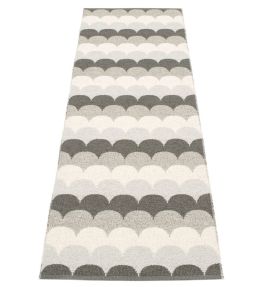 Pappelina Koi Runner rug Stone Metallic KO9C720 Stone Metallic
