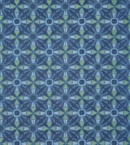 Kona Wallpaper by Thibaut Navy