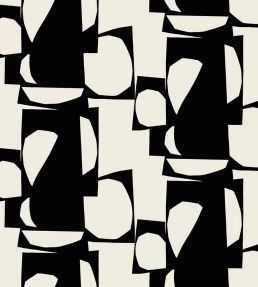 Konkelo Wallpaper by Marimekko Black/White