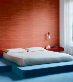 Kosa Silk Wallpaper by Elitis Velours Ardent