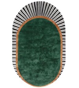 Designers Guild Koshi rug Malachite RUGDG0921 Malachite