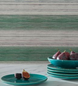 Kozo Stripe Wallpaper by Osborne & Little 2