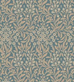 Kryddhyllan Wallpaper by Borastapeter Blue