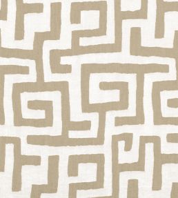Kuba Cay Fabric by Zinc Moonbeam