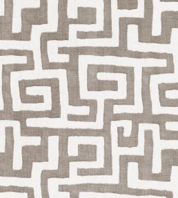 Kuba Cay Fabric by Zinc Pebble