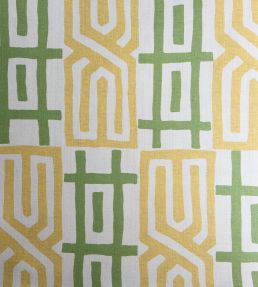 Kuba Fabric by Titley and Marr Linden & Amber