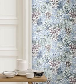 Kukkameri Wallpaper by Marimekko Red/Green