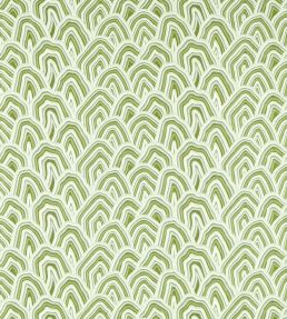 Kumo Fabric by Harlequin Seaglass / Forest / Silver Willow