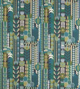 Kuparr Fabric by Harlequin Midnight/Pine