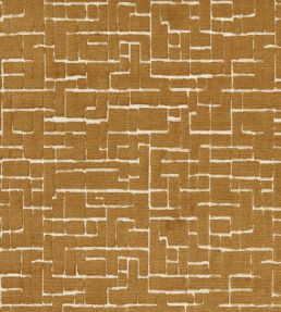 Kupka Fabric by Clarke & Clarke Bronze