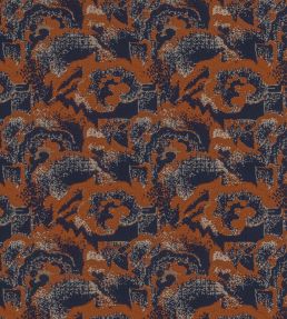 Kupka Fabric by Nobilis Inidigo