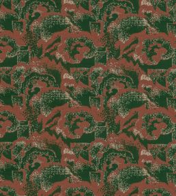 Kupka Fabric by Nobilis Vert Emeraude