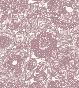 Kurjenpolvi Wallpaper by Marimekko Pink
