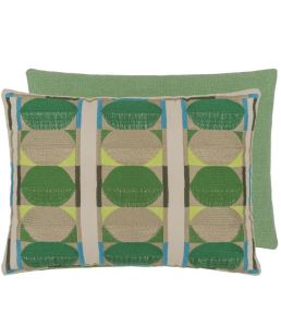 Kushime Cushion 40 x 30cm by Designers Guild Emerald