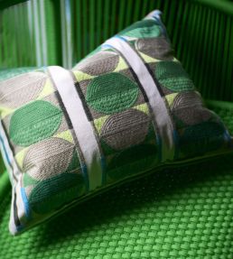 Kushime Cushion 40 x 30cm by Designers Guild Fuchsia