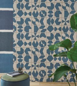 Kutani Vinyl Wallpaper by Osborne & Little 1