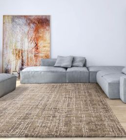 Asiatic Kuza Abstract rug Beige KUZA1201700011 Beige