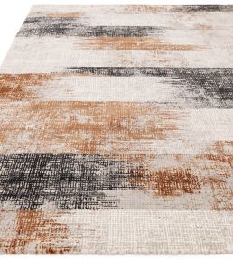 Asiatic Kuza Lines rug Terracotta KUZA1201700014 Terracotta