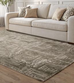 Asiatic Kuza Portrait rug Khaki KUZA0801500027 Khaki