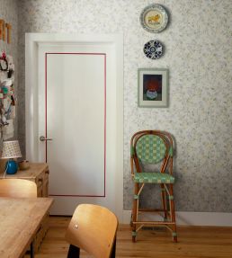 Kvitten Wallpaper by Sandberg Lilac