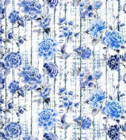 Kyoto Flower Fabric by Designers Guild Indigo