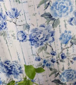Kyoto Flower Fabric by Designers Guild Indigo
