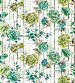 Kyoto Flower Fabric by Designers Guild Jade