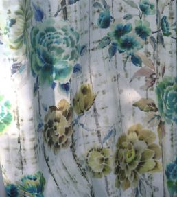Kyoto Flower Fabric by Designers Guild Jade