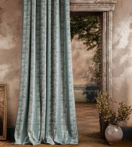 Kyoto Stripe Fabric by Zoffany Dufour