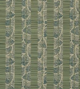 Kyoto Stripe Fabric by Zoffany Jade
