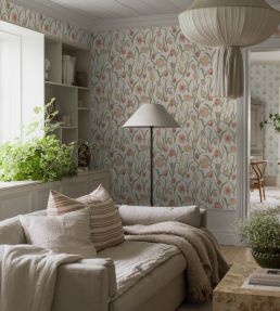 La Belle Epoque Wallpaper by Borastapeter Green