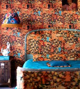 La Brasseria Wallpaper by MINDTHEGAP Salmon